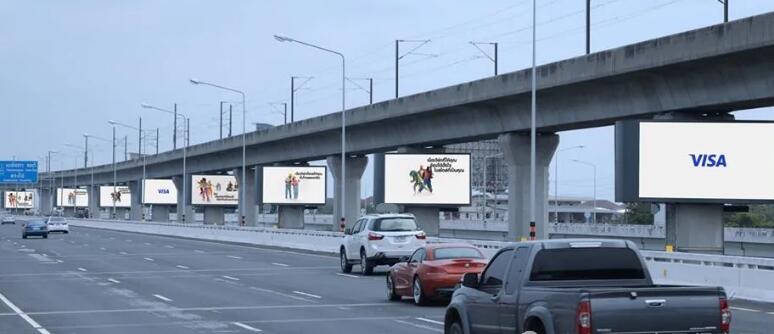 泰國機場高速廣告