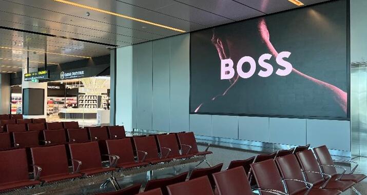 卡塔爾多哈機(jī)場廣告